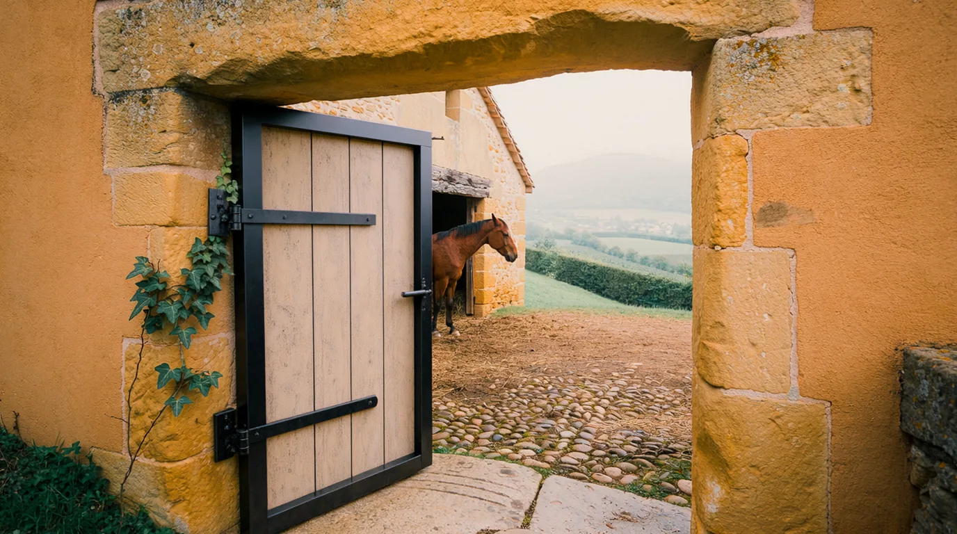 Entrée, HD Équitation, centre équestre à Albon