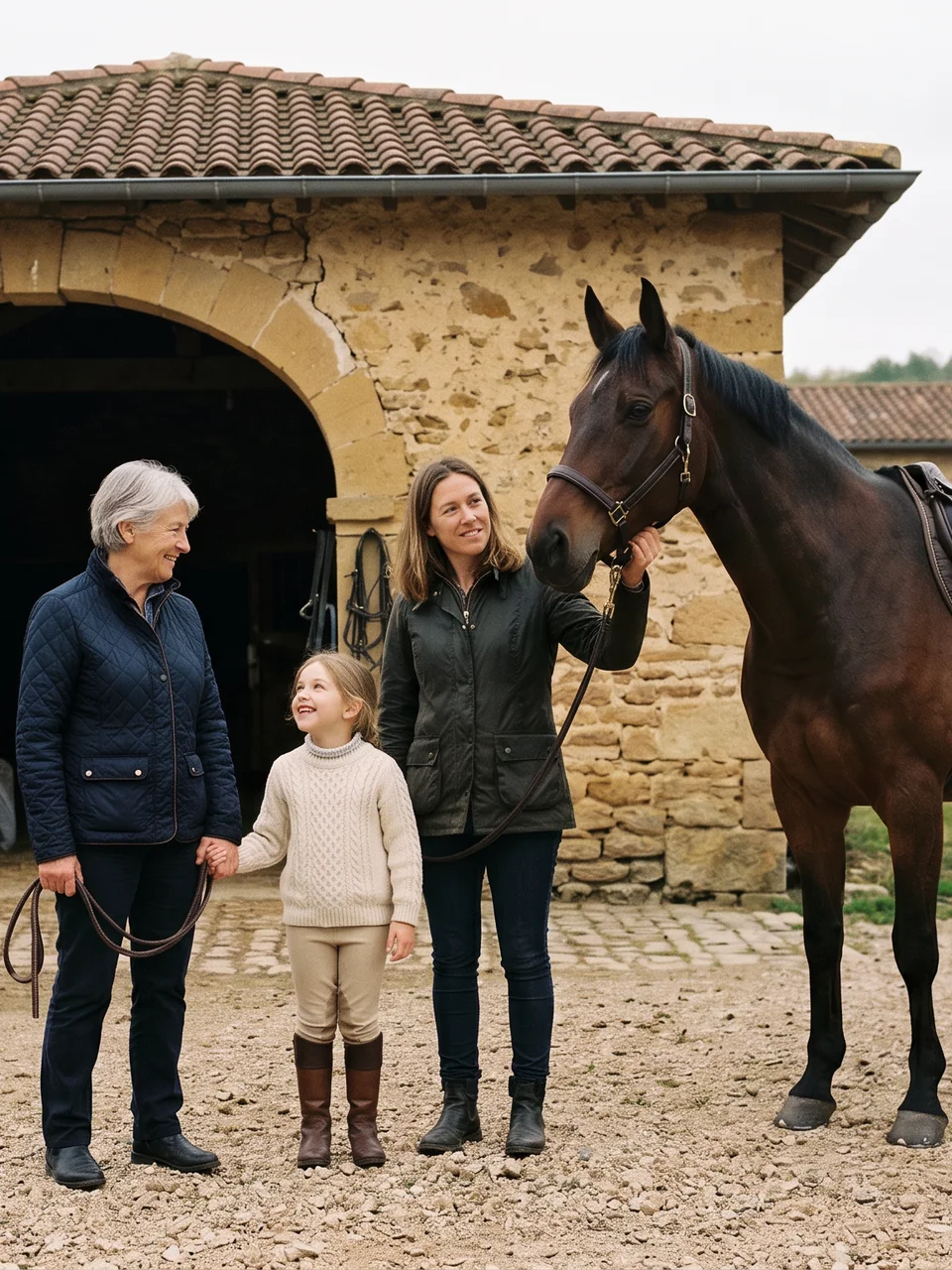 L'équipe, HD Équitation, centre équestre à Albon