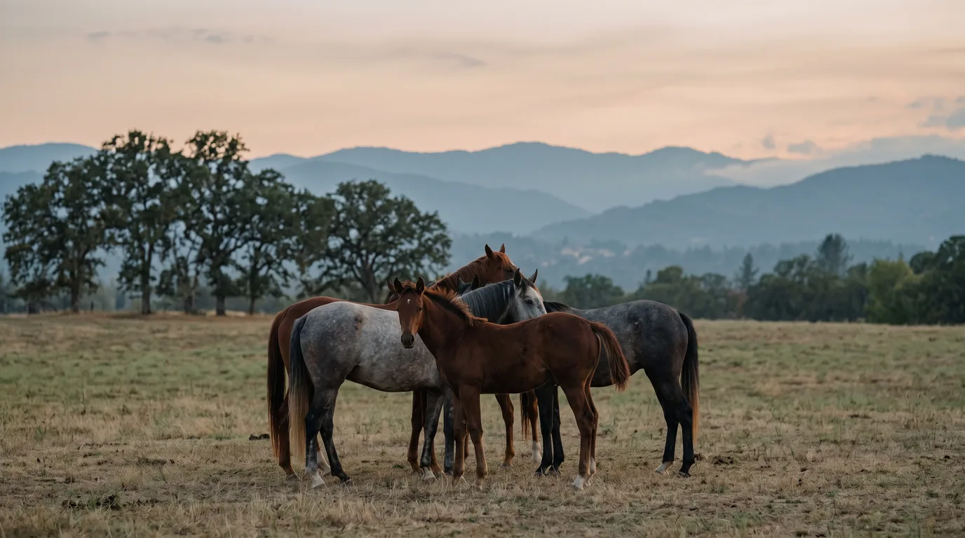 Chevaux en liberté, HD Équitation, Drôme